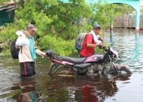 EL TIEMPO llegó hasta Majagual y Guaranda, los dos municipios más afectados tras el desbordamiento del Río Cauca. Comunidades claman por albergues.