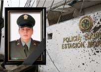 Policía fallecido, Jaime Andrés Calderón Reyes.