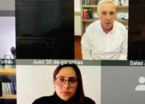 Juez Sandra Liliana Heredia y Álvaro Uribe Vélez