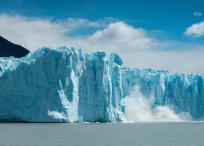 Glaciar antártico.