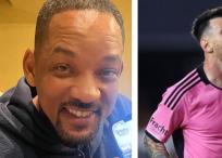 Lionel Messi y Will Smith