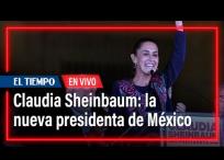 Tras unas histÃ³ricas elecciones, los mexicanos eligieron a la primera mujer en el cargo presidencial. Frenar la ola de violencia, atender el dÃ©ficit fiscal y mejorar relaciones bilaterales, entre sus principales desafÃ­os.

#ElTiempo

SUSCRÃBETE: https://bit.ly/eltiempoYT 

SÃ­guenos en nuestras redes sociales:
X: https://twitter.com/eltiempo 
Facebook: https://www.facebook.com/eltiempo 
Instagram: https://www.instagram.com/eltiempo 

El Tiempo es el medio lÃ­der de noticias en Colombia, caracterizado por sus investigaciones y reportajes exclusivos, sobre:  justicia, deportes, economÃ­a, polÃ­tica, cultura, tecnologÃ­a, innovaciÃ³n, cambio climÃ¡tico, entre otros eventos noticiosos en Colombia y el mundo.

Para mayor informaciÃ³n ingresa a: https://www.eltiempo.com 

Otros canales de El Tiempo
Citytv: https://www.youtube.com/c/citytvbogota  
BravÃ­ssimo Citytv: https://www.youtube.com/c/BRAVISSIMOCITYTV  
Portafolio: https://www.youtube.com/user/PortafolioCO  
Futbolred: https://www.youtube.com/c/FutbolRedCO