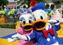 El pato Donald, uno de los personajes más populares de Walt Disney, cumple el 9 de junio 90 años. Foto: Daniel Mordzinski