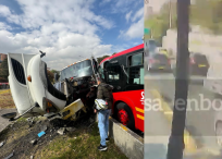 Accidente en Bogotá.