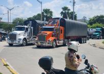 Paro Camionero en Barranquilla