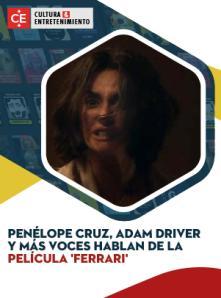 Penélope Cruz, Adam Driver y más voces hablan de la película 'Ferrari'