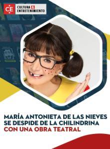 María Antonieta de las Nieves se despide de La Chilindrina con una obra teatral