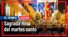 Sagrada misa del martes santo, 15 de abril del 2025 | El Tiempo