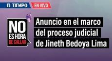 Rueda de prensa: Anuncio en el marco del proceso judicial de Jineth Bedoya Lima | El Tiempo