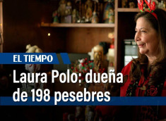 Laura Polo, amante de la Navidad.