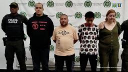 En total fueron cuatro los capturados