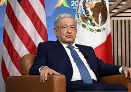 El presidente de México, Andrés Manuel López Obrador, habla durante una reunión bilateral con el presidente de Estados Unidos, Joe Biden.