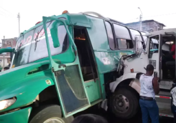Accidente del bus escolar en el Valle.
