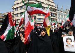 La población iraní salió a las calles este viernes en apoyo a las acciones de su país contra Israel.