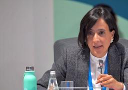 La ministra de Ambeinte, Susana Muhamad, durnte la COP29 de Cambio Climático.