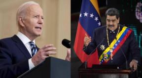 Joe Biden, presidente de Estados Unidos, y Nicolás Maduro, presidente de Venezuela.