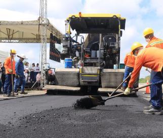 Empezó la construcción de los primeros 300 tramos