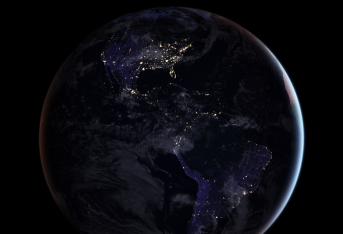 Imagen de la Tierra tomada por la Nasa.