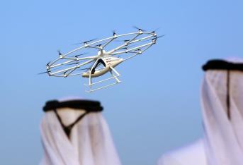El impresionante taxi dron con el que Dubai promete revolucionar el transporte