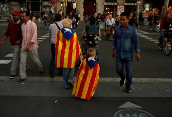 El domingo primero de octubre los catalanes van a votaciones