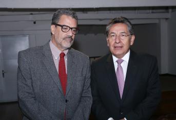 Mauricio Vargas y Néstor Humberto Martínez, Fiscal General de la Nación.