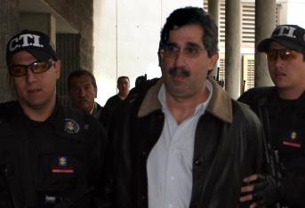 Salvador Arana, exgobernador de Surce condenado a 40 años de prisión.