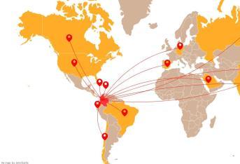 Exportaciones de Colombia al exterior