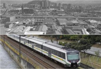 Fotos muestran a Medellín antes y durante la construcción del Metro