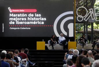 En Medellín, comenzó la sexta edición del Premio y Festival Gabriel García Márquez de periodismo en el que se realizarán 75 actividades durante el evento.