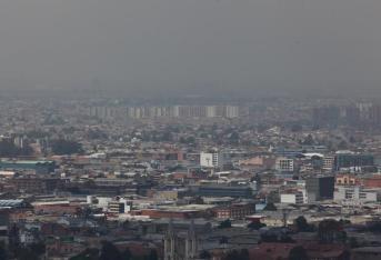 Así se ve hoy el Suroccidente, desde el centro de Bogotá.