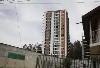 Implosión edificio Altos del Lago, ubicado en el municipio de Rionegro, oriente de Antioquia.