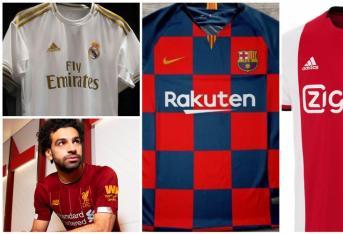 Real Madrid, Liverpool y Barcelona, son algunos de los equipos de los que se pudieron conocer sus nuevas camisetas.