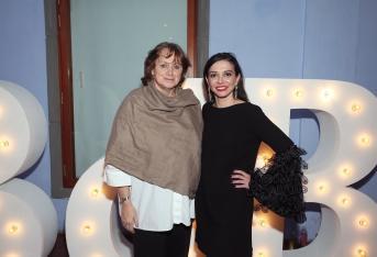 Mónica de Greiff y María Paz Gaviria, directora de ArtBo.
