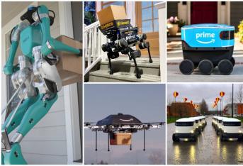 Robots y drones que cambiarían el negocio de domicilios en el mundo