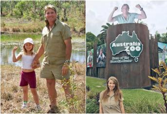 Bindi Irwin, hija del 'cazador de cocodrilos'