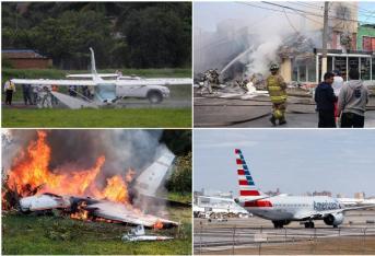 Aunque no suelen ser muy comunes, cuando ocurre un accidente aéreo es casi inminente la pérdida de vidas humanas. 

En los últimos años la mayoría de los accidentes en Bogotá y sus cercanías han sido a bordo de avionetas.