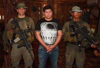 Yonny Cano Linares, fue capturado en una finca en Tolú, Sucre, avaluada en dos mil millones de pesos.