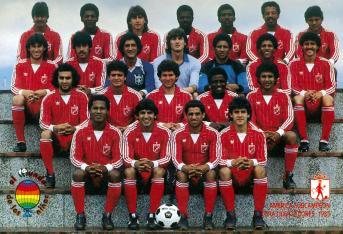 América de 1985, subtítulo de la Copa Libertadores.