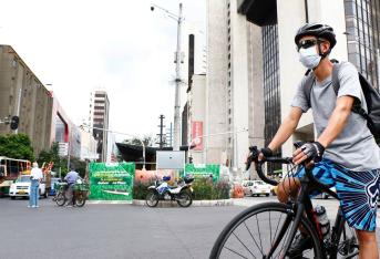 La bicicleta cada vez toma más protagonismo en la movilidad de Medellín