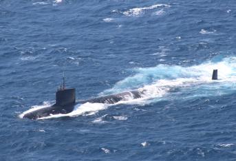 Submarino nuclear USA Minnesota, especializado en persecución y ataque.