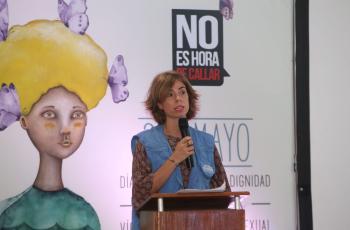 Belén Sanz, representante de ONU Mujeres