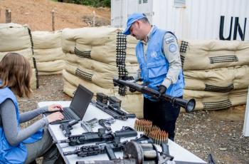Estas son las primeras fotos que se publican de las armas que las Farc le entregó a la ONU