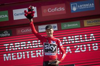 Chris Froome se mantiene al frente de la clasificación general de la Vuelta a España.