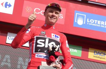El británico Chris Froome, sólido líder de la Vuelta a España, competirá la contrarreloj del mundial de Ciclismo en Noruega.