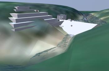 Reconstrucción en 3D de EL TIEMPO de la emergencia que se vive en el proyecto Hidroituango.