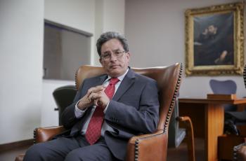 El Ministro de Hacienda, Alberto Carrasquilla.