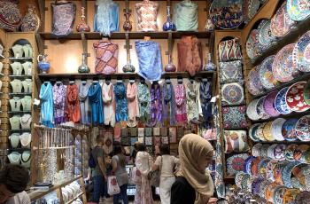 El Gran bazar de Estambul.