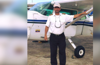 Hernando Murcia, piloto fallecido en accidente aéreo en Caquetá