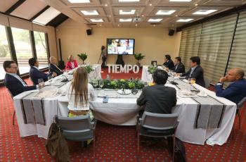 El encuentro de líderes empresariales que construyen país tuvo presencia física y virtual y fue moderado por el expresidente de Ecopetrol, Felipe Bayón.