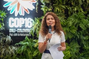 Ministra de Ciencia en la COP16